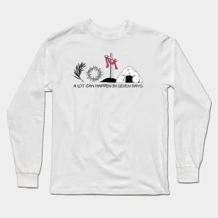 The story of the passion of Jesus Christ Long Sleeve T-Shirt